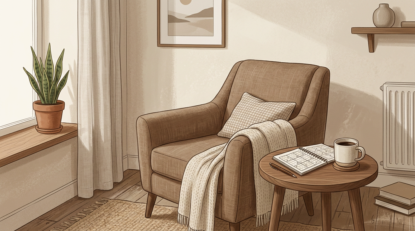 Cómo el Sudoku reduce el estrés y calma la cabeza