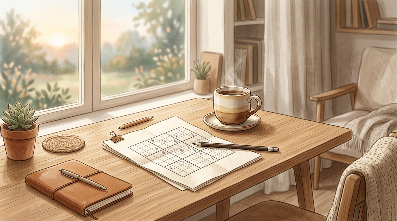 Por qué el Sudoku mejora la concentración